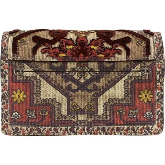 Brighton Catalina Multi color with flowers textured print   cross body  NWT RARE - Picture 2 of 4